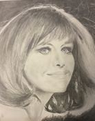 Hildegard KnefBleistift auf Papier, 50 x 40 cm