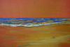Strand III | Acryl auf Leinwand 24 x 30 cm