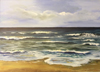 Acryl auf Leinwand „An der Nordsee“ , 50 x 70 cm