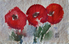 Blumen auf Bütten I | Aquarell 10 x 15 cm